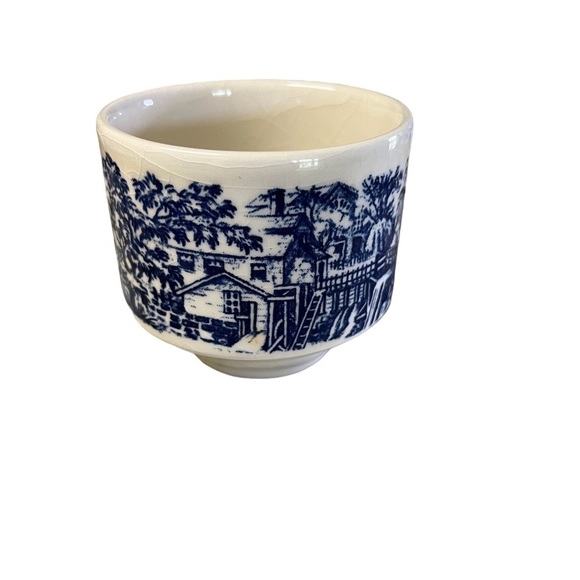 Vintage - Churchill England Tea / Coffee Cups. - Currier Ives (7 pieces) - Picture 4 of 6